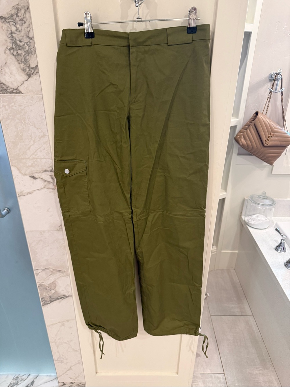 Tiger Mist Olive Green Cargo Pants
